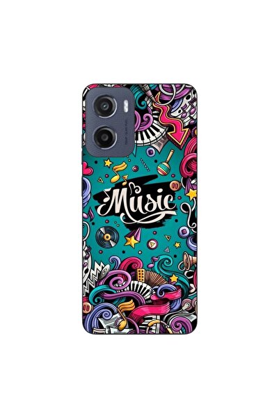 OEM Калъф, съвместим с Motorola Moto G05, силиконов гел TPU, с десен Поп арт ...