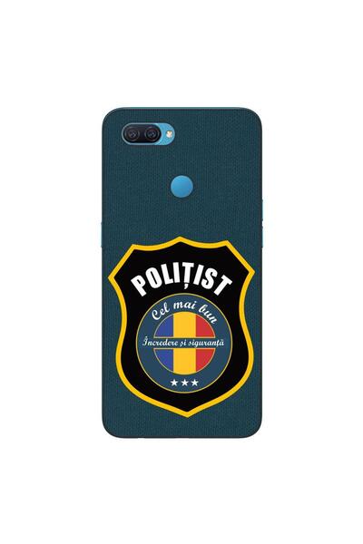 OEM Θήκη συμβατή με Oppo A12 από σιλικόνη gel TPU, μοντέλο Αστυνομικός