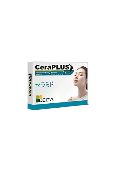 Delta Ceraplus Seramid Biotin Multimineral 30 Kapsül