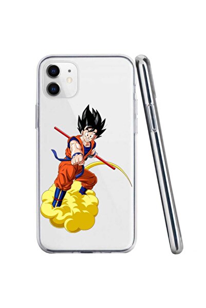 OEM Husa compatibila cu Apple iPhone 11 Silicon Transparenta Model Dragon Bal...