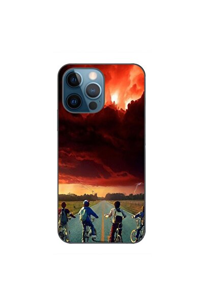 OEM Husa compatibila cu Apple iPhone 12 Pro Silicon Gel Tpu Model Stranger Th...