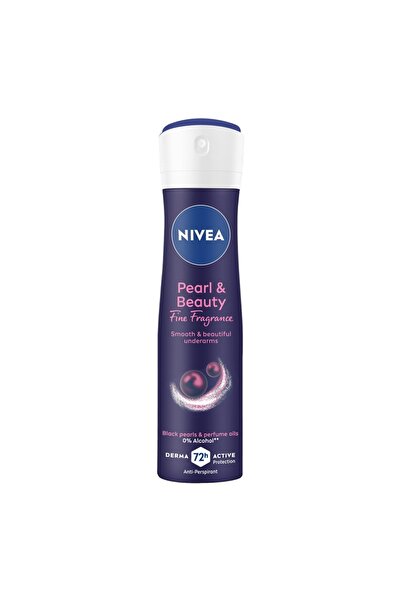 NIVEA Αντιιδρωτικό Αποσμητικό Σπρέι Deo Pearl & Beauty Μαύρη Πέρλα 72ωρης διά...