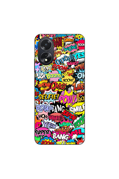 OEM Husa compatibila cu Oppo A38 4G Silicon Gel Tpu Model Pop Art Pow Wow Boom
