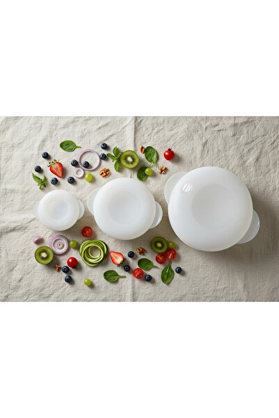 YAZICI Multi-Purpose Storage Container Set with Lids, Microwave Compatible, F...
