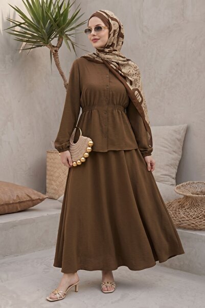 InStyle Skirted Gipeli Taba Ayrobin Set