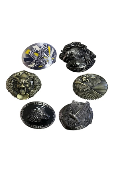 targay Eagle Figured Cowboy Buckle