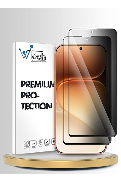 Wtech واقي شاشة زجاجي مقوى للخصوصية من سلسلة E2E الفاخرة لهاتف Honor 600 Pro ...