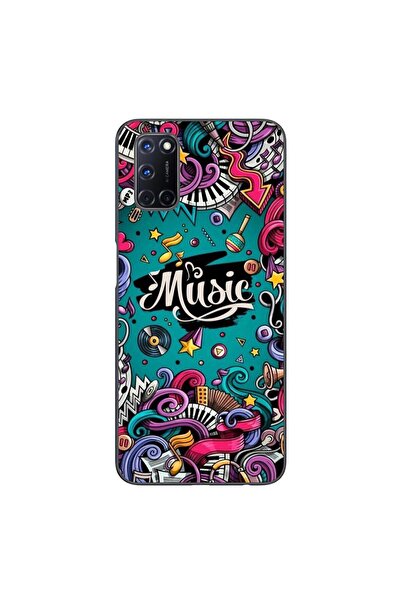 OEM Husa compatibila cu Oppo A72 Silicon Gel Tpu Model Pop Art Music