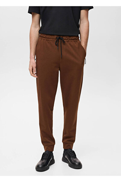 MANGO Man COOLMAX® jogger pantalone sa elastičnim pojasom