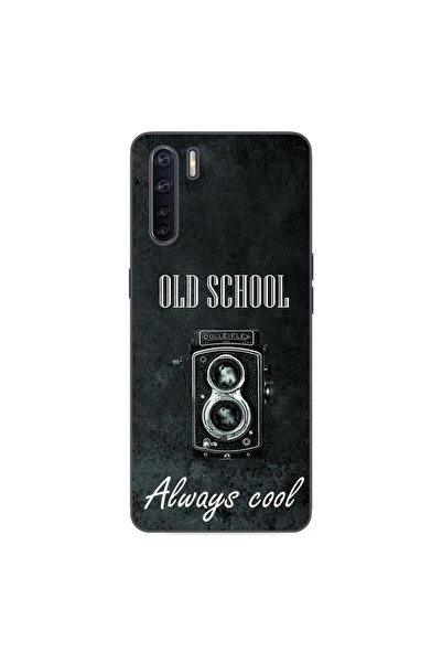 OEM Husa compatibila cu Oppo A91 Silicon Gel Tpu Model Retro Camera