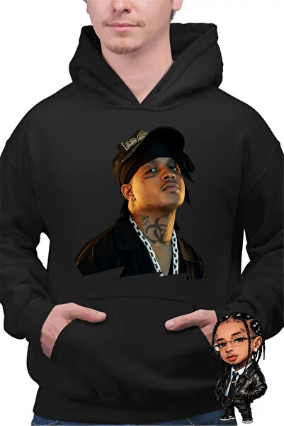 OEM Men's Ski Mask Slump God Rap Vibe Hoodie