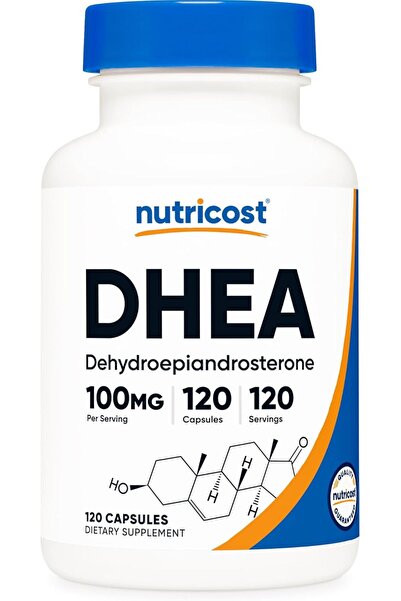 Nutricost DHEA, 100 mg , 120 Capsules Usa Menşeii