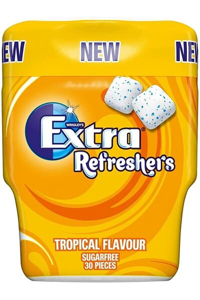 Wrigleys Extra Refreshers Tropical Bottle Gum 67g