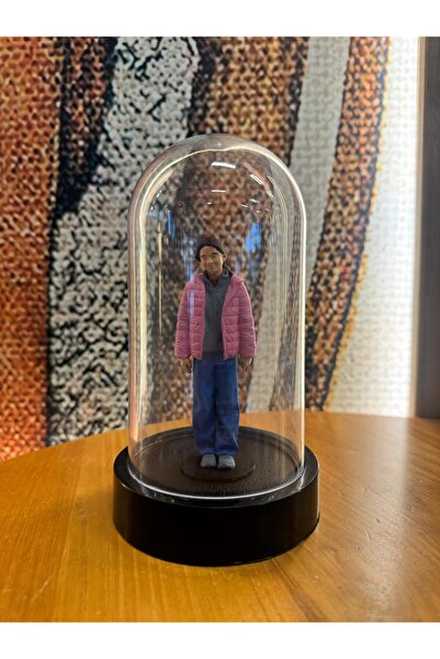 makinafleo Fanus İçinde Kişiye Özel 3D Tek Figür (10cm)