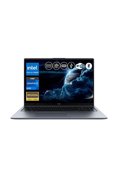 Huawei MateBook D16 i5-13420H 16GB RAM 1TB SSD 16" FHD IPS FreeDOS Notebook (...