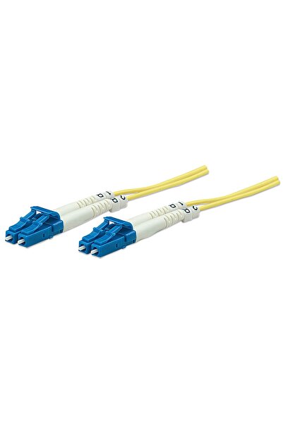 Intellinet LWL Anschlusskabel LC/LC 3m Singlemode OS2 gelb