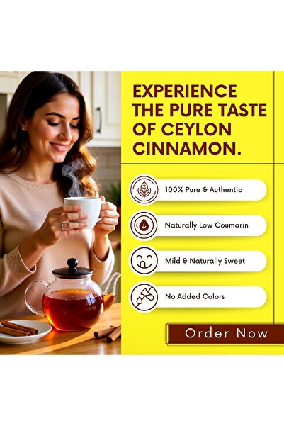 Bliss of Earth Ceylon Cinnamon Sticks, 2x400g | Pure Natural True Cinnamon | Kitchen & Culinary Use