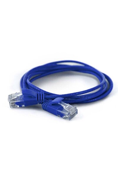 Wantec Cablu patch UTP CAT6a d=2,8mm 0,25m albastru