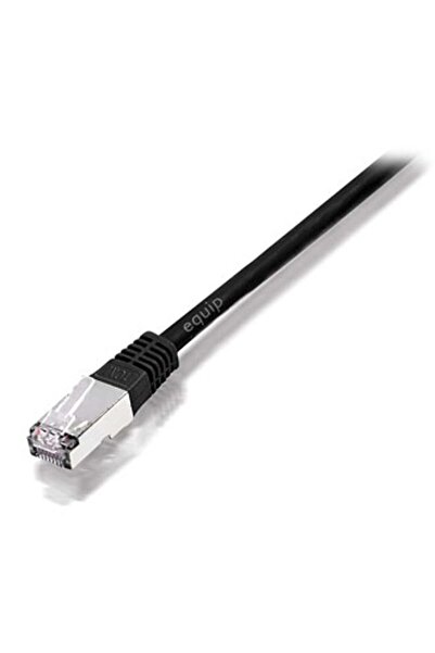 EQUIP Cablu patch Cat5e Crossover SF/UTP 2xRJ45 5.00m sw PVC Polibutel