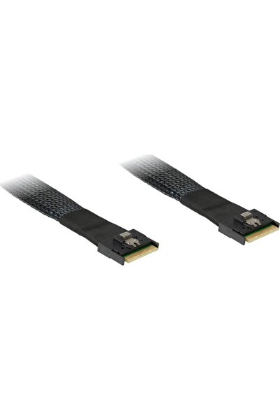 Inter-Tech Cablu SFF 8654-8x - SFF 8654-8x 0,75m