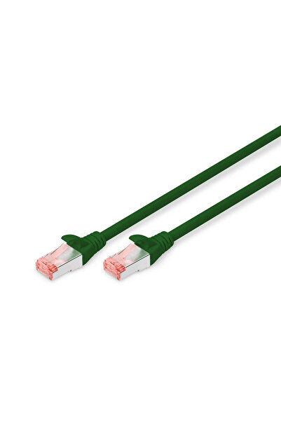 Digitus Cablu patch Cat6 S/FTP 2xRJ45 3.0m verde cu protecție ecranată