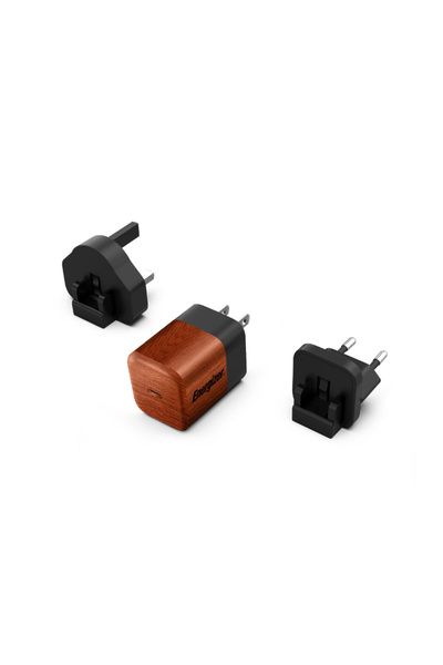 Energizer Ultimate - Încărcător de rețea multiplu cu prize EU / UK / US GaN U...