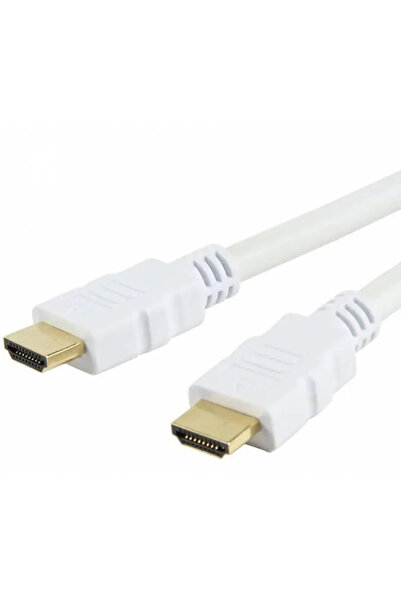 Techly Cablu HDMI de mare viteză cu Ethernet A/A/M/M 1m alb