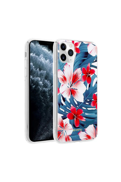 Crong Husă cu flori - Etui iPhone 11 Pro (wz√≥r 03)