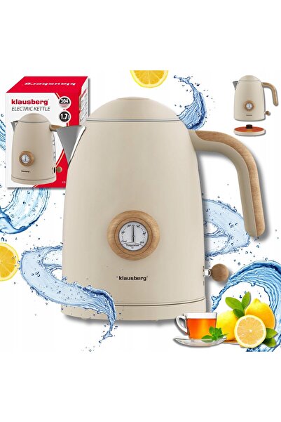 Klausberg Fierbător electric 1,7L cu termometru KB-9020