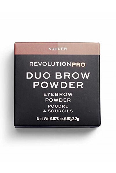 Makeup Revolution London REVO' PRO, Vegan, Pudră pentru sprâncene, Roșcat-ară...