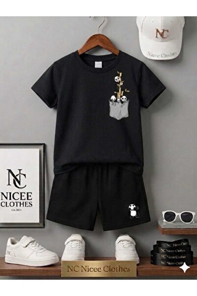 NC Nicee Clothes ΚΑΛΟΚΑΙΡΙΝΟ ΠΑΙΔΙΚΟ ΣΕΤ ΜΠΛΟΥΖΑΚΙ-ΣΟΡΤΣ ΟΥΝΙΣΕΞ (ΜΕ ΣΧΕΔΙΟ Π...