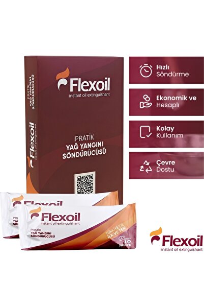 YSC Flexoil Pratik Mutfak Yağ Yangını Söndürücüsü (2'li Paket)