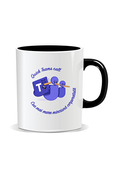 Mug Mania Personalized mug with messages for corporate people, Quick Teams ca...