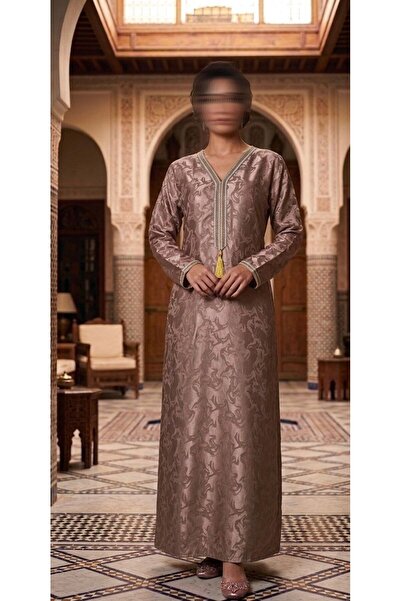 ISHRAQAT AL-AMAL Long-Sleeved Jalabiya/Dress Suitable for Occasions, Elegant,...