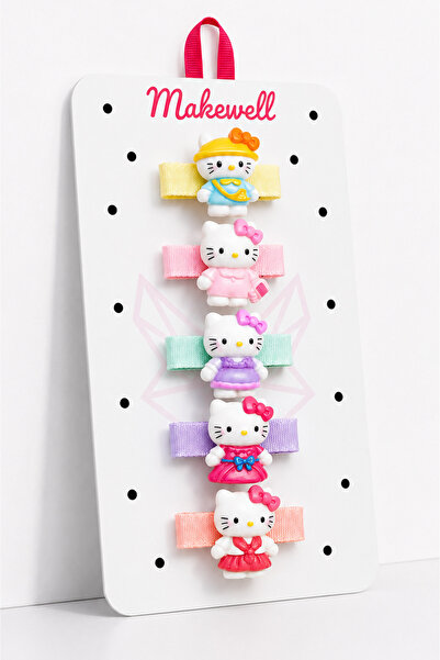MakeWell Kuromi & Hello Kitty 5'li Mandal Toka Seti