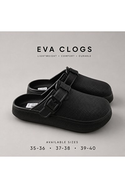 feet first أحذية كلوغ مريحة من مادة EVA للرجال والنساء - أحذية خفيفة الوزن مض...