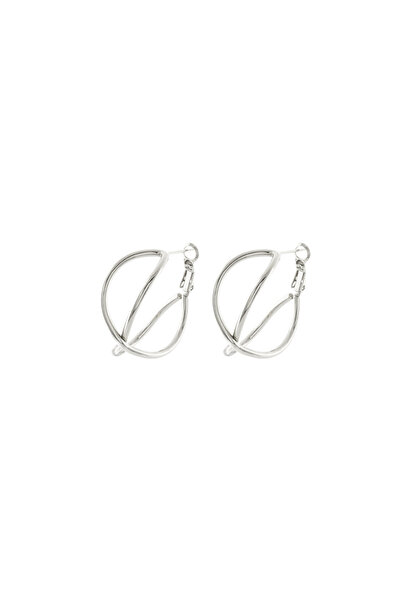 OXETTE Medium stainless steel hoop earrings Links