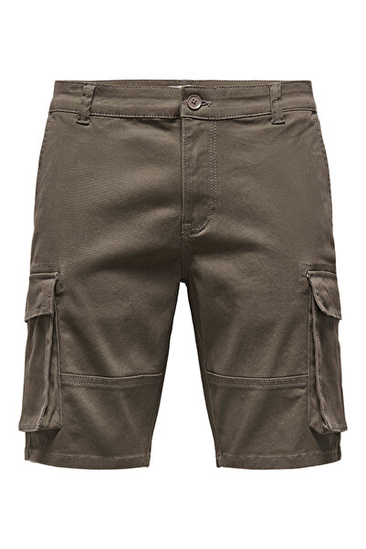 Only & Sons Onscam Stage Cargo Shorts 6689 Life Noos Men's Gray Shorts - 2201...
