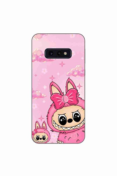 OEM Husa compatibila cu Samsung Galaxy S10e Silicon Gel Tpu Model Labubu Pink...