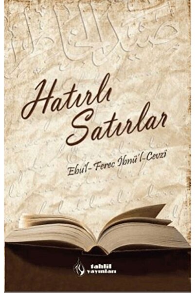 Tahlil Yayınları Hatırlı Satırlar