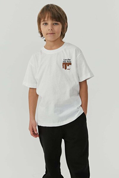 PAULMARK Tricou imprimat pentru băiat