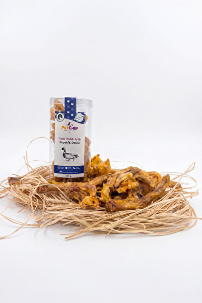 Pet Chef Füme Kurutulmuş Ördek Ayağı (150 Gr)