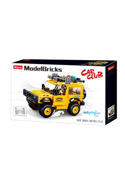 SULUBAN Sluban Model Brıcks Off Road Sarı