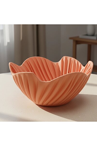 OEM Bol Decorativ cu Design Ondulat 15cm Imprimare 3D