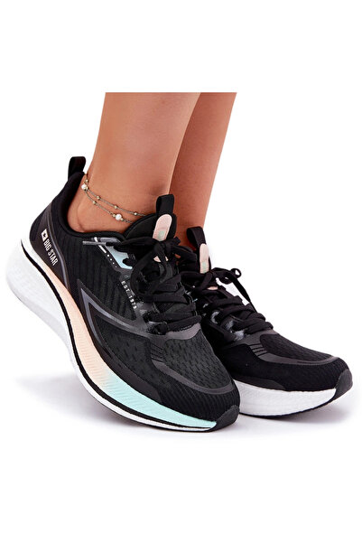 Big Star Shoes Pantofi sport de damă Big Star RR274A160 HI-POLY SYSTEM Negru 41