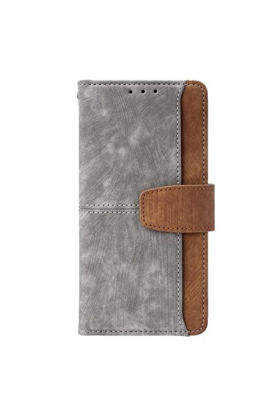 sscase Dual Color Θήκη Πορτοφόλι Grey (Xiaomi 17 Ultra 5G)