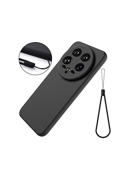 sscase Solid Color Θήκη Σιλικόνης Black (Xiaomi 14 Ultra 5G)