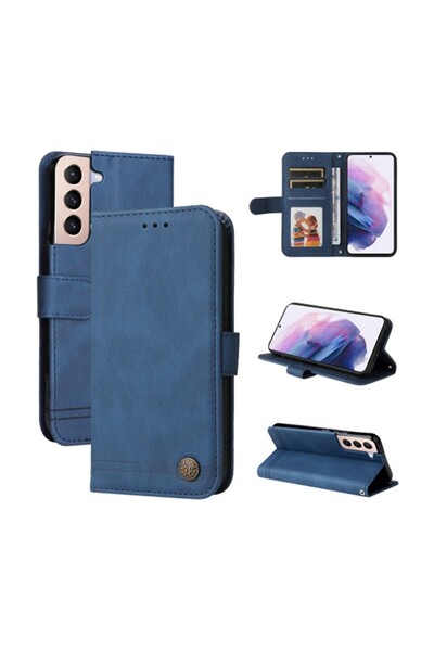 sscase Skin Feel Life Tree Θήκη Πορτοφόλι Blue (Samsung Galaxy S22 Plus 5G)