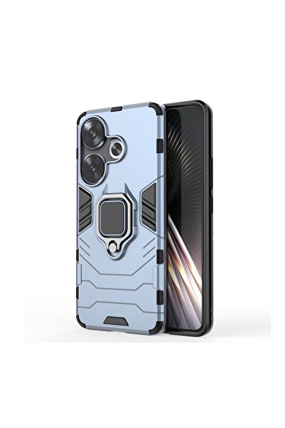 sscase Magnetic Ring Σκληρή Θήκη με Δαχτυλίδι Blue (Xiaomi Poco F6 5G)