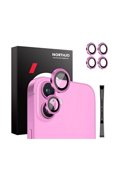 sscase Apple iPhone 16/16 Plus NORTHJO Κρίκοι Προστασίας για Κάμερα - Lens Pr...